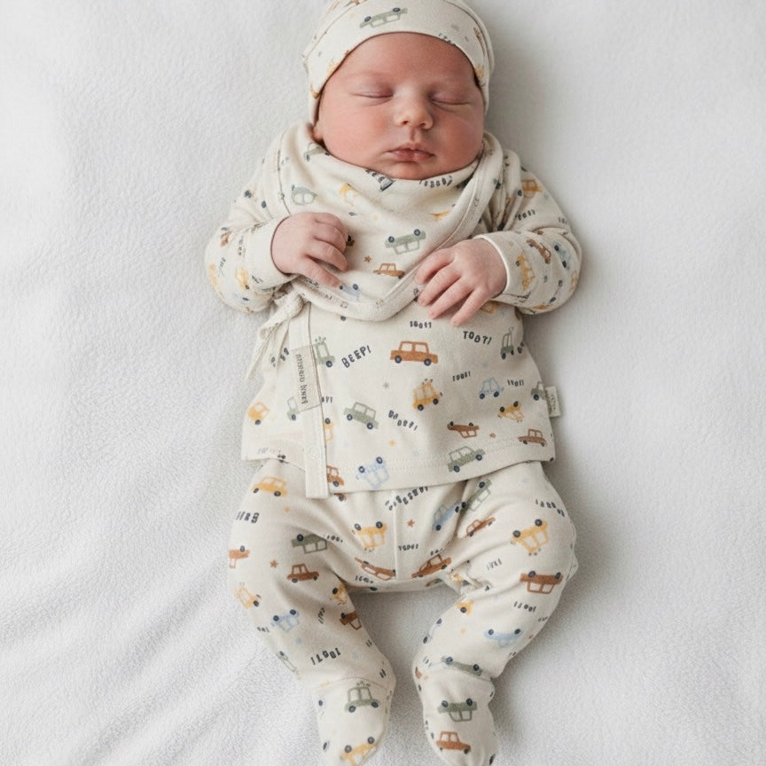 Baby 4 Pieces 100% Cotton Set