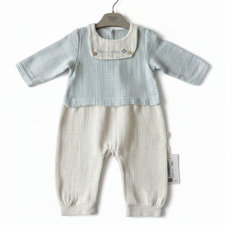 Baby Boy 100% cotton overall
