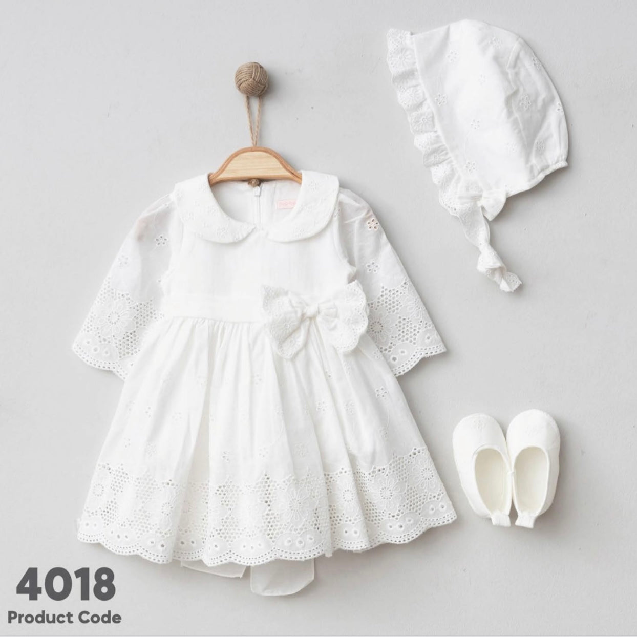 Baby girl 4 pieces dress set