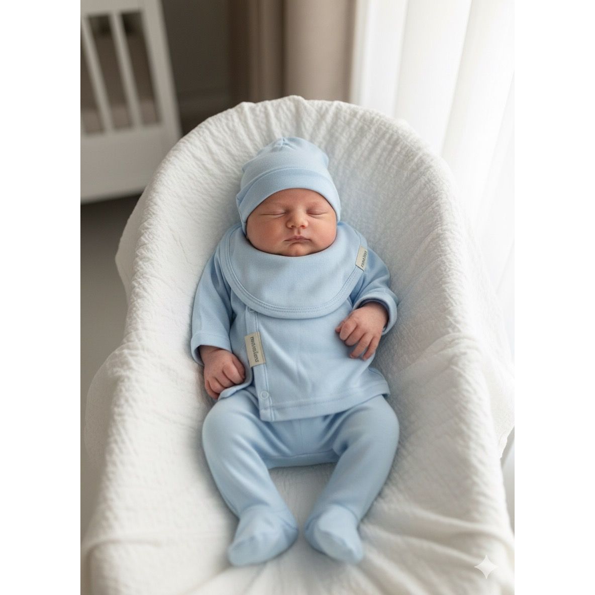 Baby 4 Pieces 100% Cotton Set