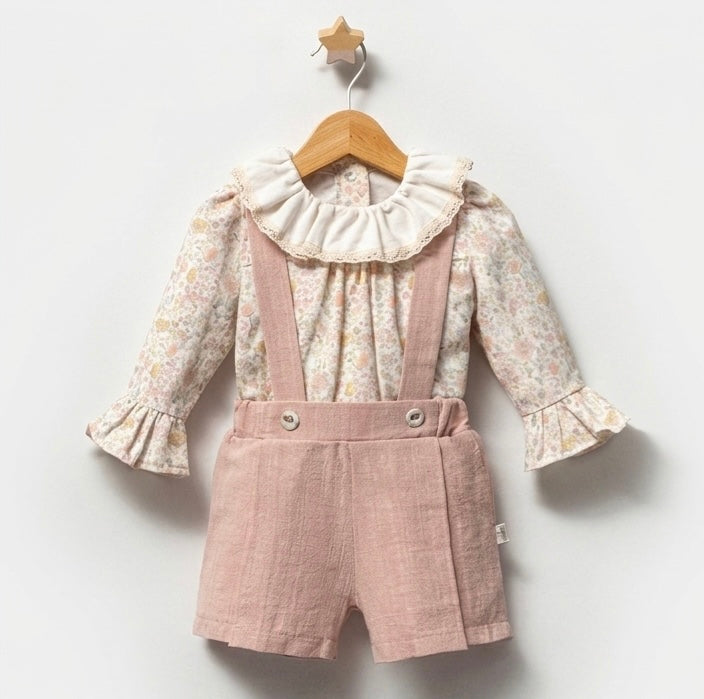 Baby girl 100% cotton 2 pieces set