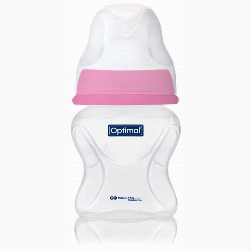Slim Waist Water Bottle 60 ml 0m+ Pink