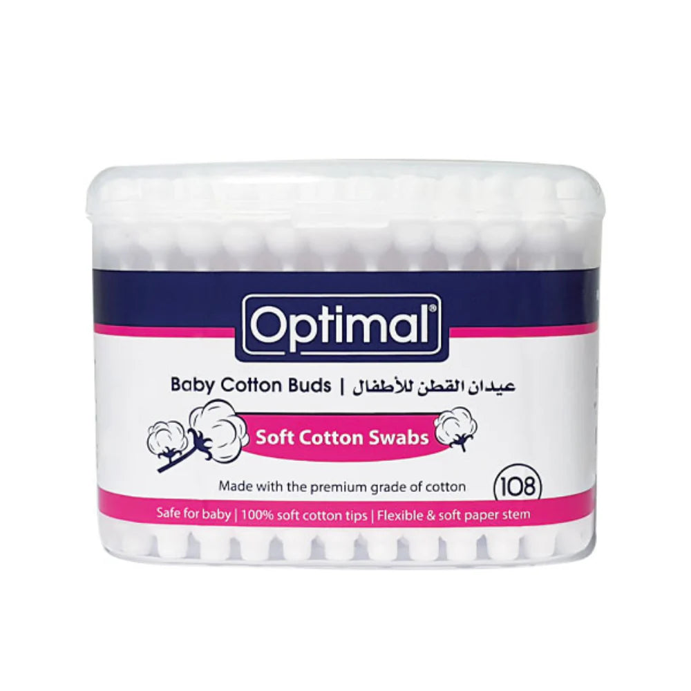 Optimal Baby Cotton Buds 180 pieces