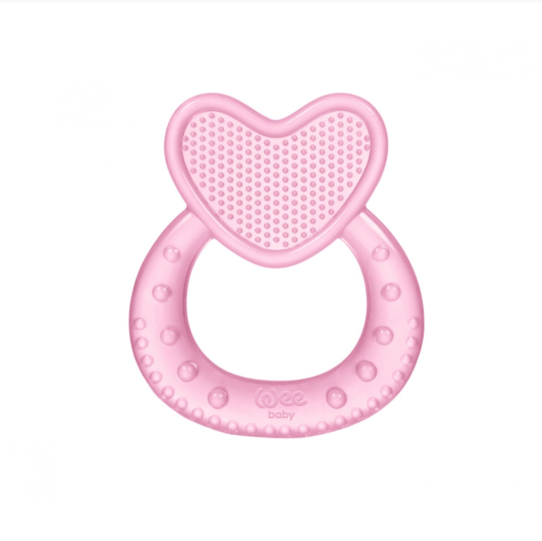 Heart Shaped Silicon Teether