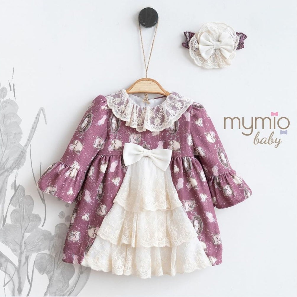 Long sleeve dress 2 pieces set (6-9 m)
