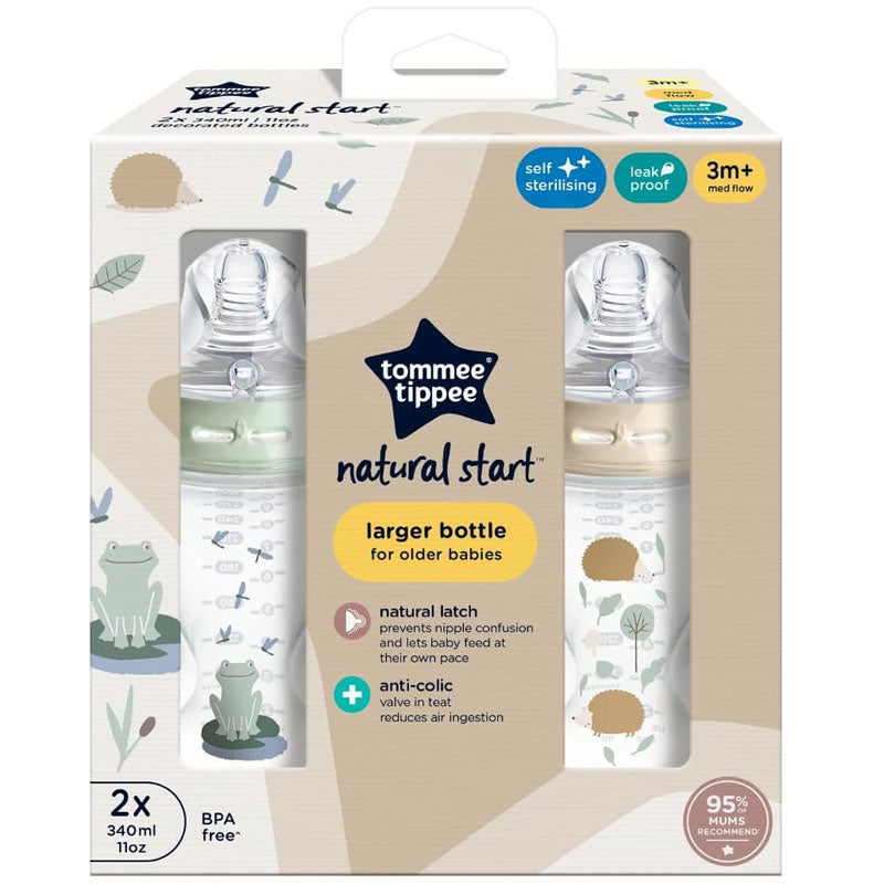 Tommee Tippee natural start 2x med flow 3m+