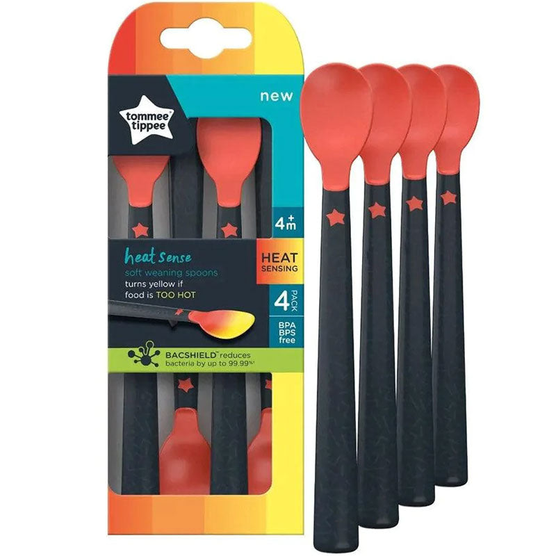 Tommee Tippee heatsense soft weaning spoon 4m+