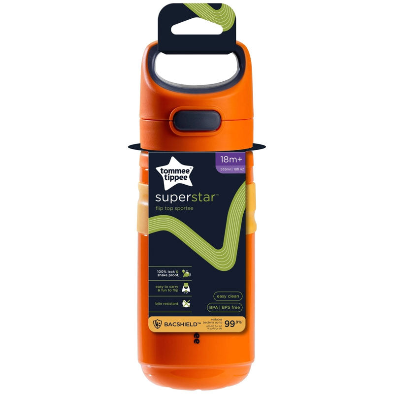 Tommee Tippee super star flip top straw 18m+