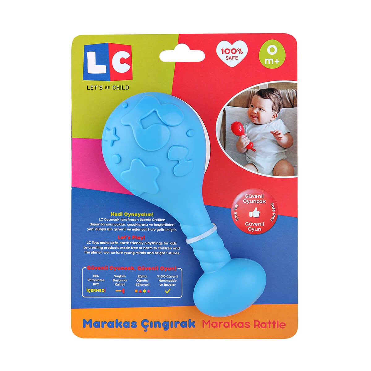 Let's be Child Marakas Rattle 0m+