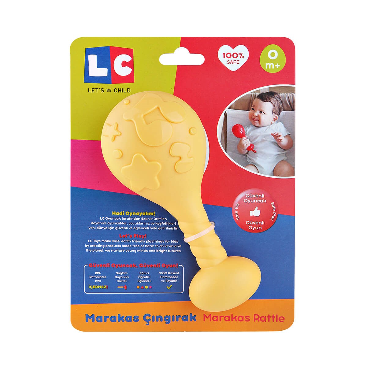 Let's be Child Marakas Rattle 0m+