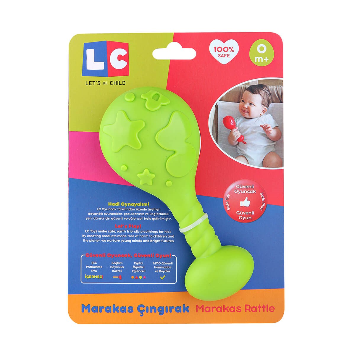 Let's be Child Marakas Rattle 0m+