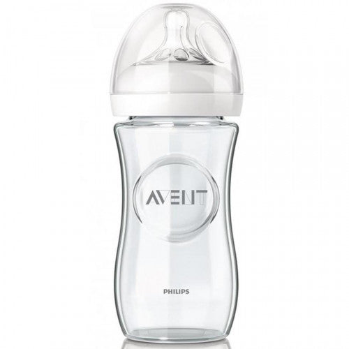 Natural Range Glass Feeding Bottle 240 ml X1