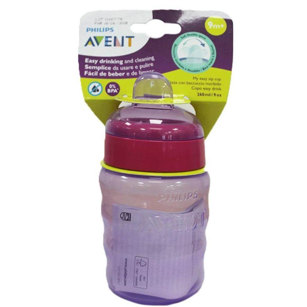 Easy Sip Cup 260ml 12m+ Red and Purple