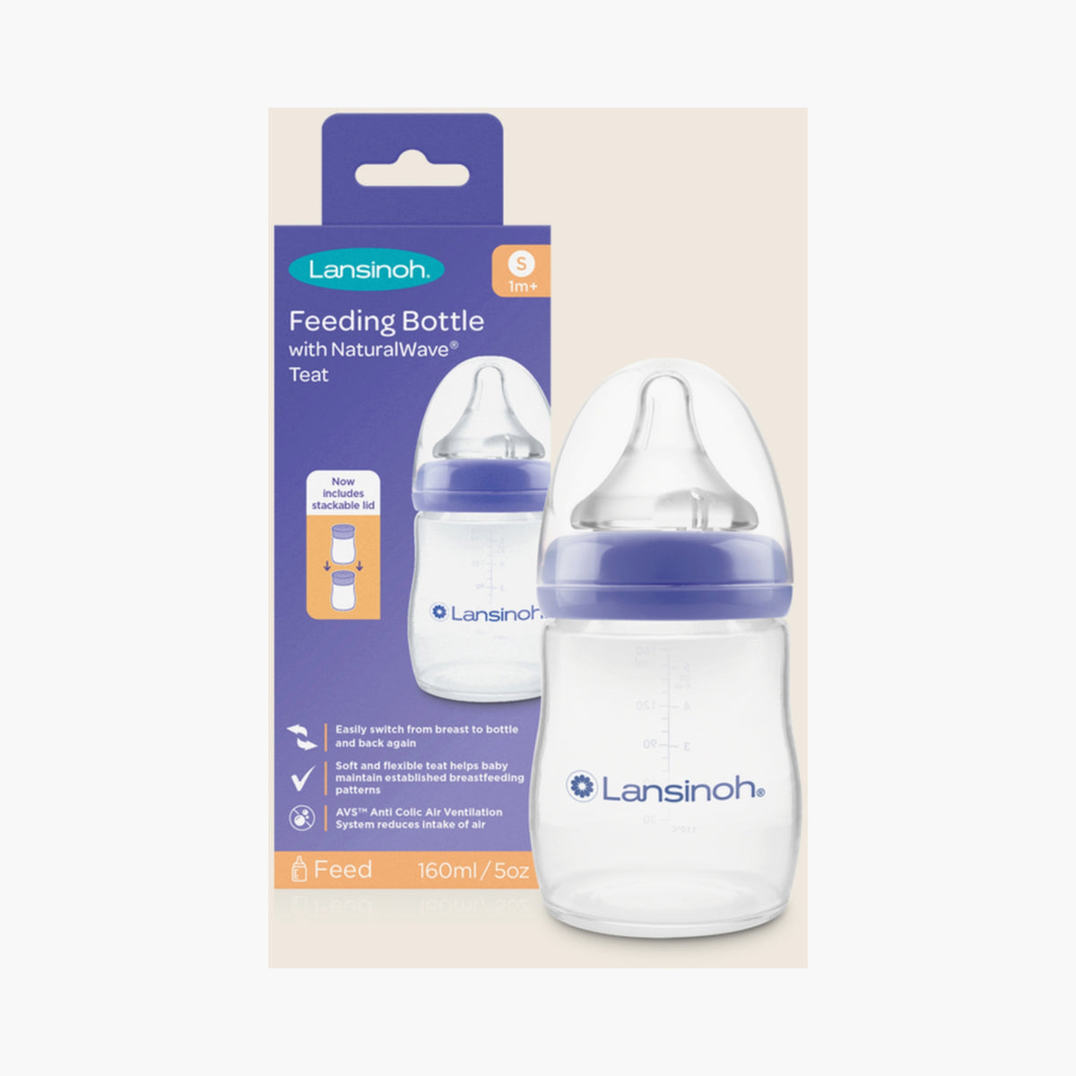 Lansinoh Feeding Bottle 160ml