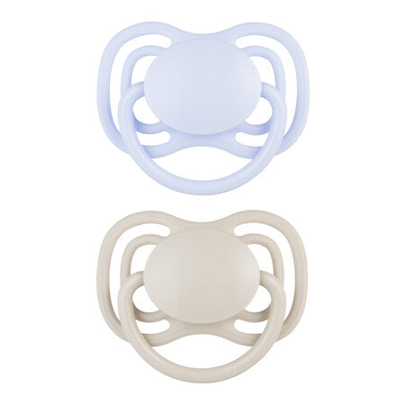 Canpol Babies DentalAir Silicone Symmetrical Soother 0-6m NUDE 2 pcs
