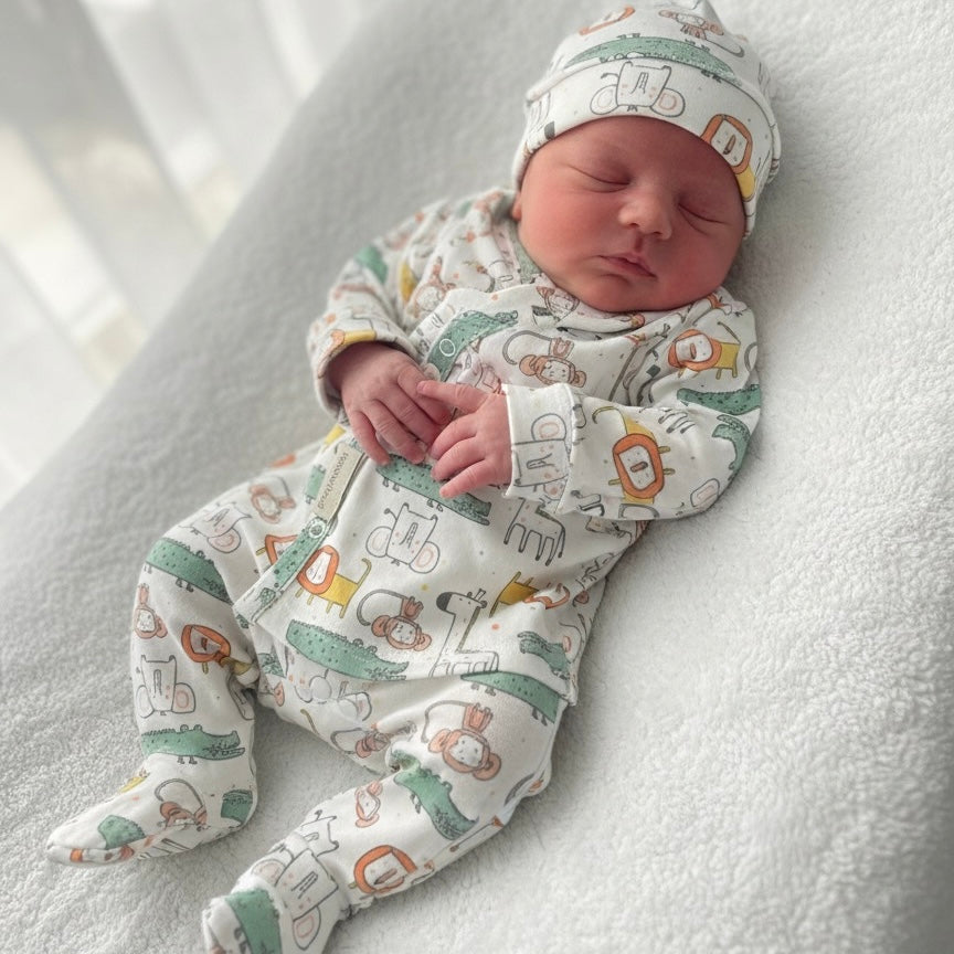 Baby 4 Pieces 100% Cotton Set