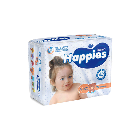 Happies 7-14 kg 27 diapers