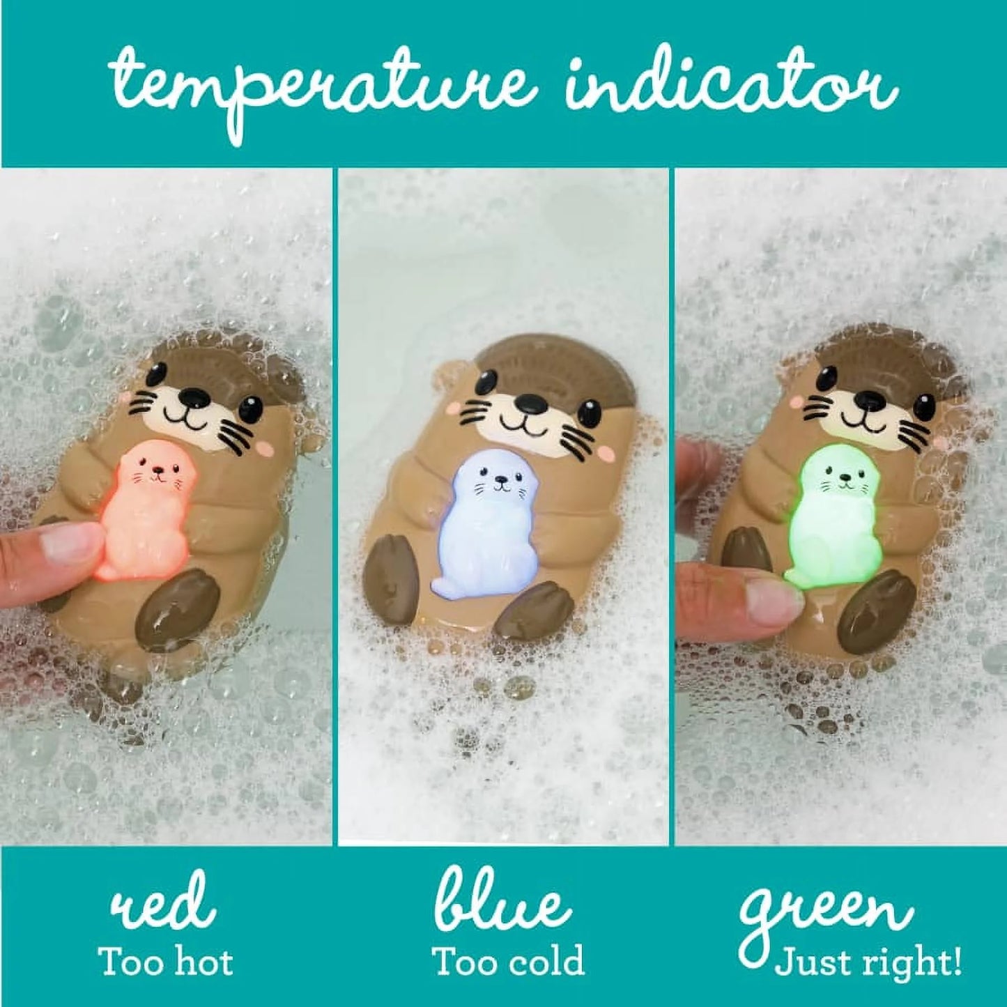 Infantino Right Temp Light Up Otter 0m+