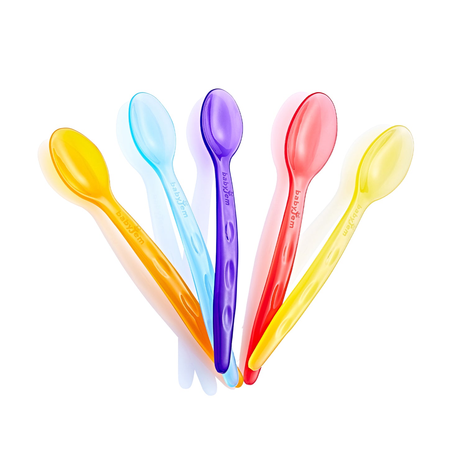 BabyJem 5 Feeding Spoons 4m+