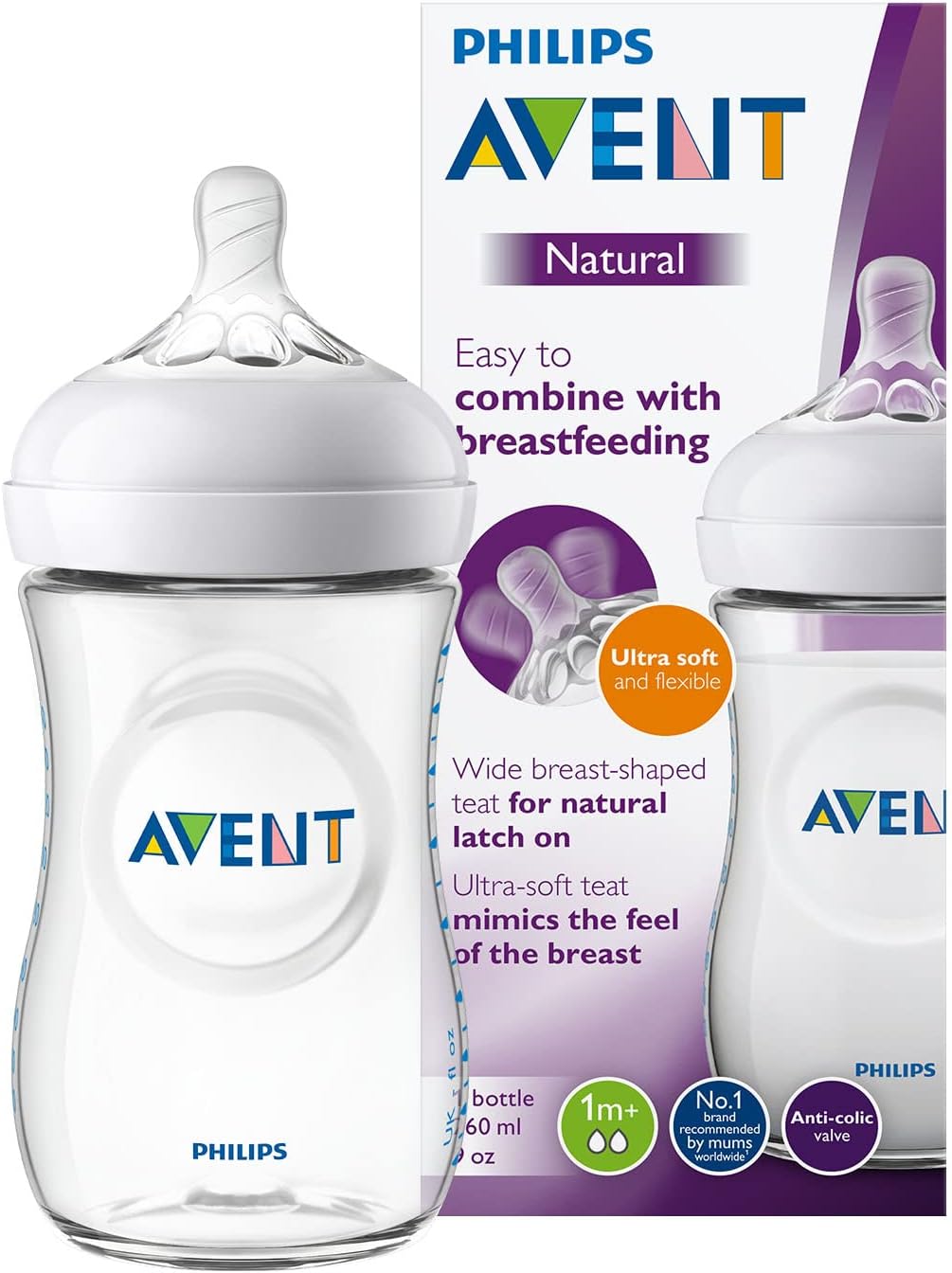 Natural Range Feeding Bottle 260ML X1