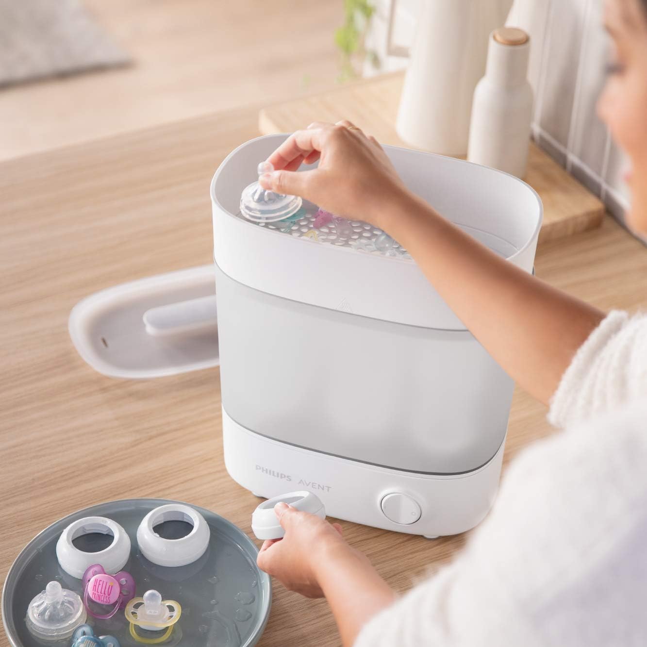 2-in-1 Electric Steam Sterilizer