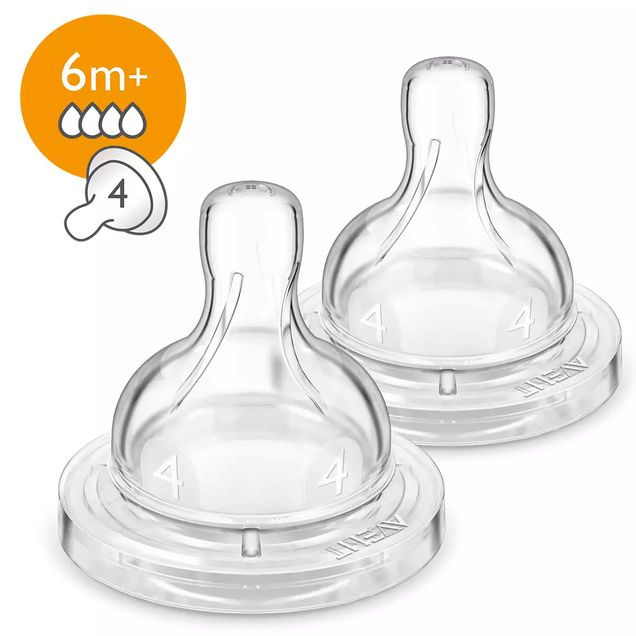 Anti-colic Teats 6m x2
