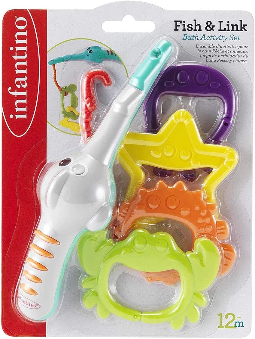 Infantino Fish&Link Bath Activity Set 12m+