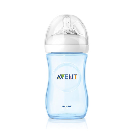 Natural Range Feeding Bottle 260ML X1 Blue