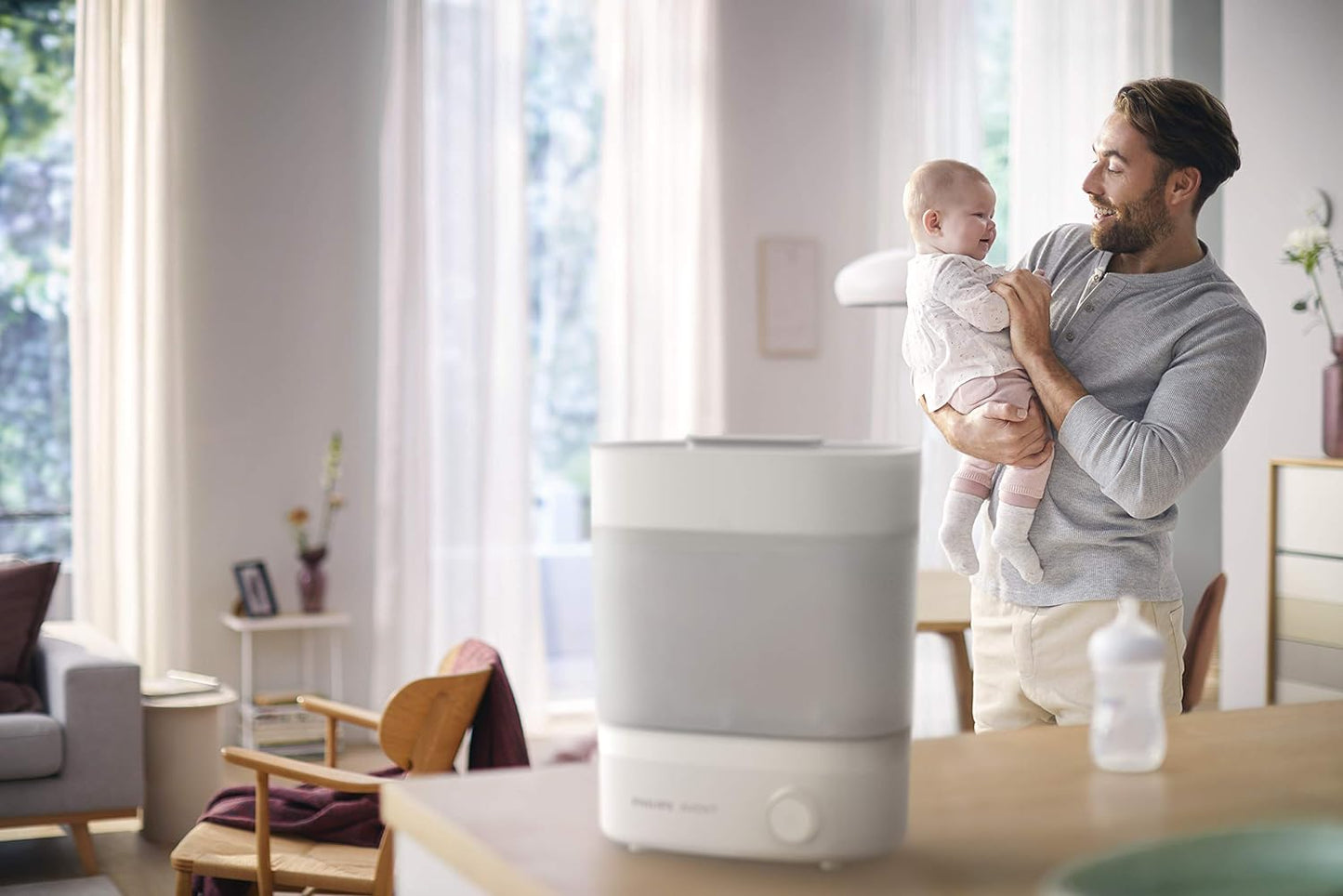 Premium Baby Bottle Sterilizer with Dryer