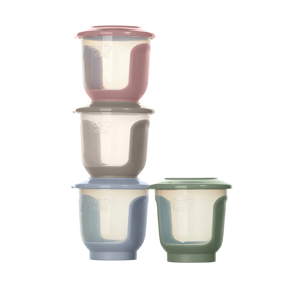 Vital baby store&wean pots 120ml 4m+