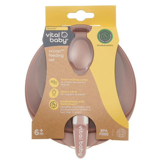 Vital baby scoop feeding set 6m+