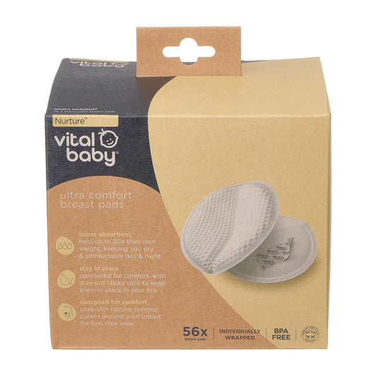 Vital baby ultra comfort breast pads