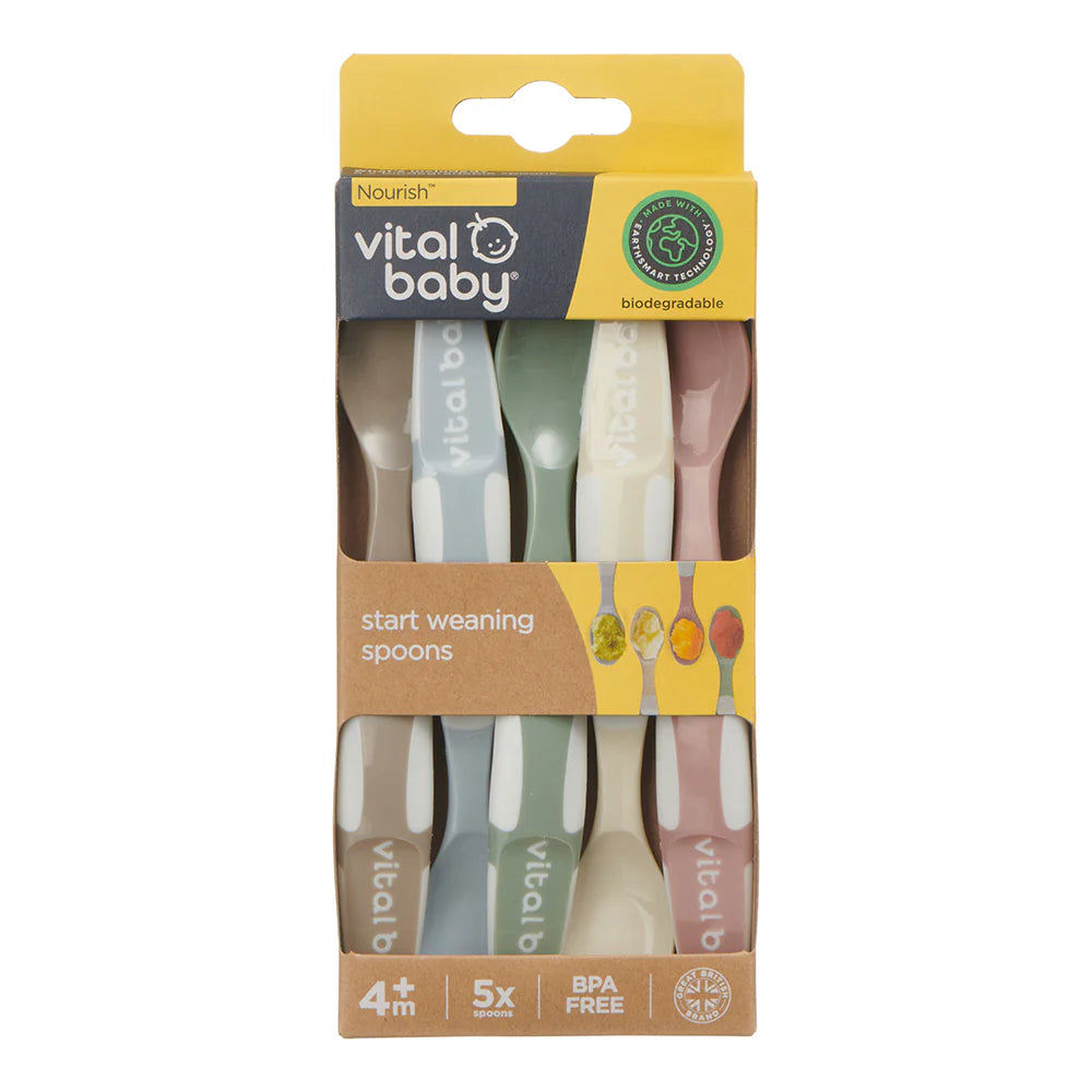 Vital baby start weaning spoons 4m+