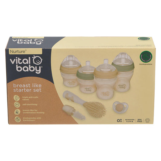 Vital baby breast like starter set