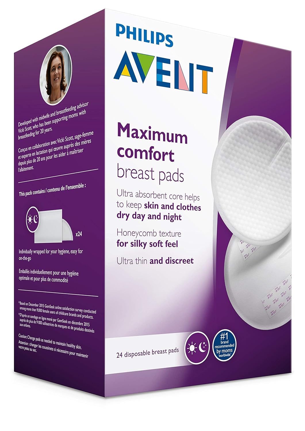 24 Disposable Breast pads