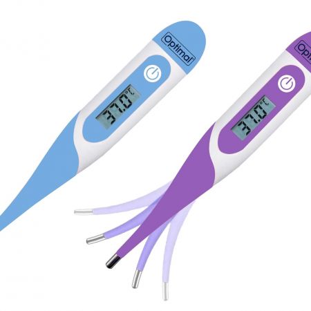 Digital Flexible Thermometer 30Sec pink