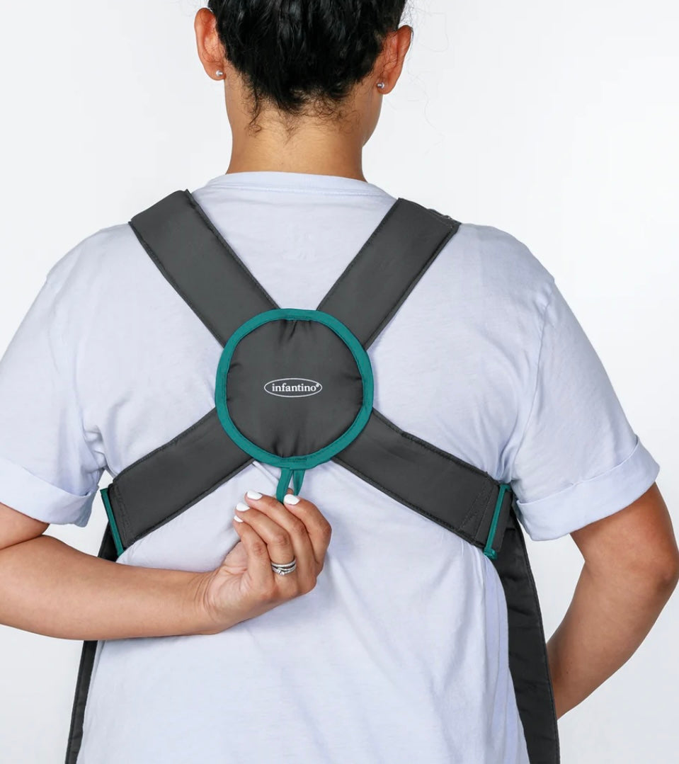 Infantino swift classic carrier with pocket