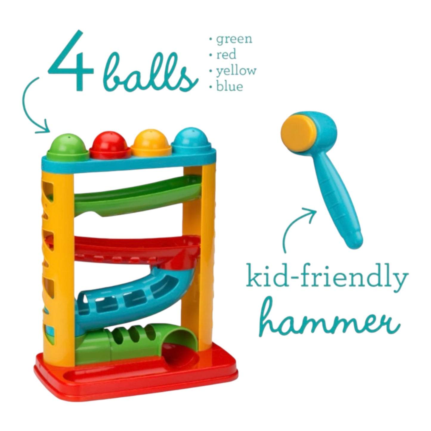 Infantino Bop&Drop Ball Tower 12m+