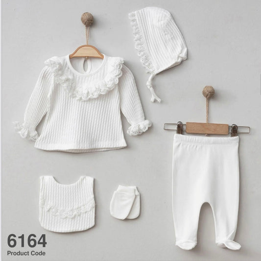 Baby Girl 5 pieces Cotton Set