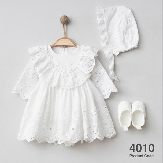 Baby Girl 4 pieces Dress Set