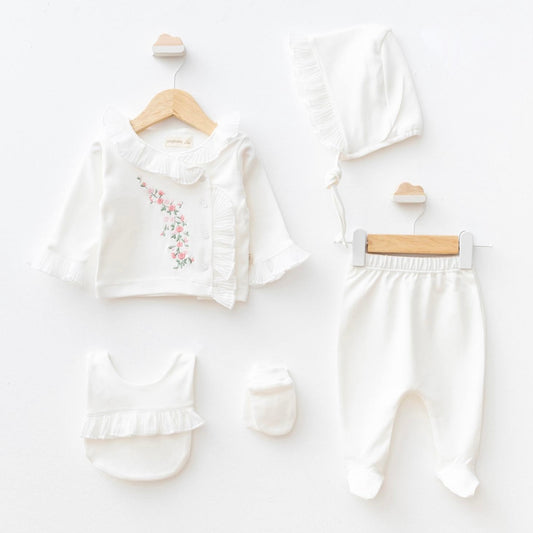 Baby Girl 5 pieces Cotton Set