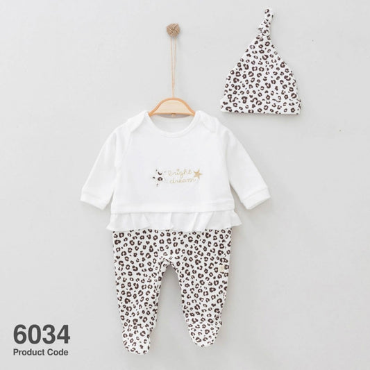 Baby girl overall+hat