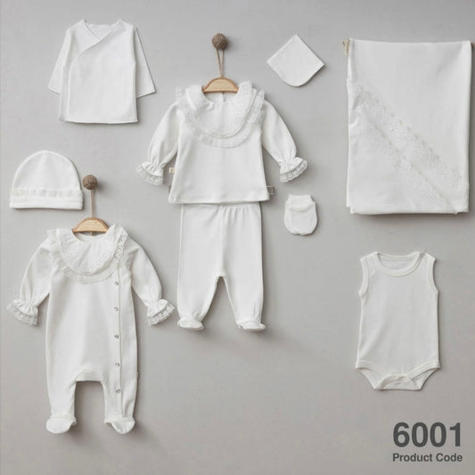 Baby Girl 10 pieces 100% Cotton Set