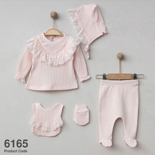 Baby Girl 5 pieces Cotton Set