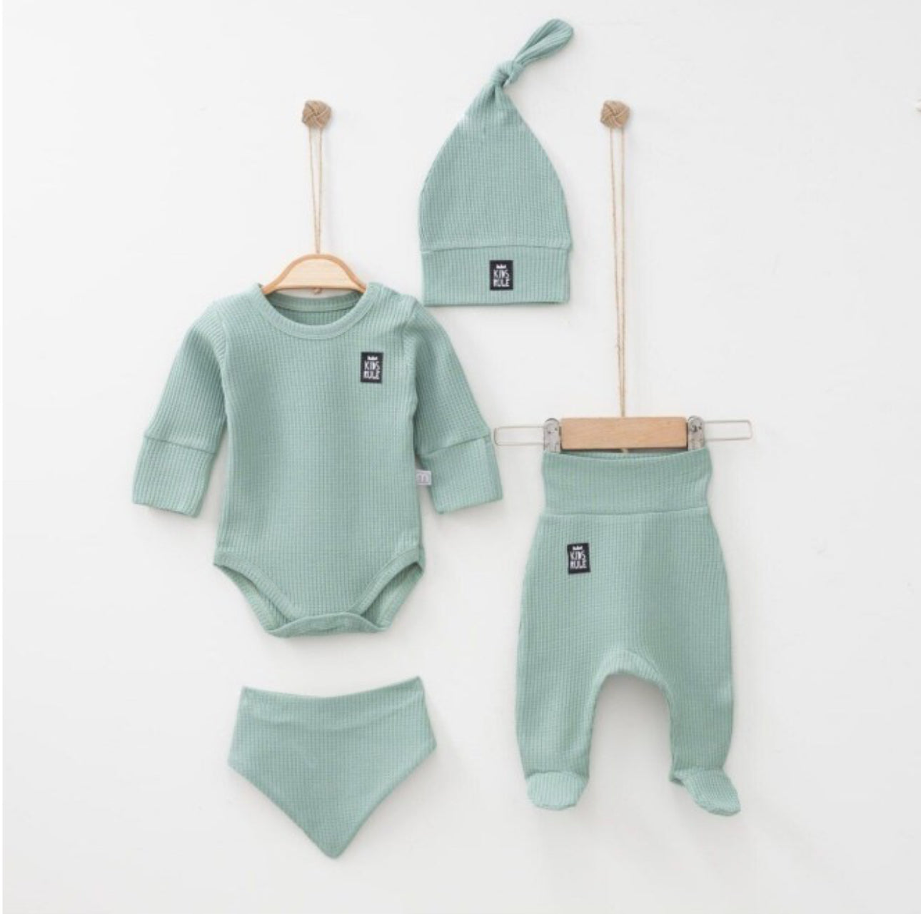 Baby boy 100% cotton 4 pieces  set