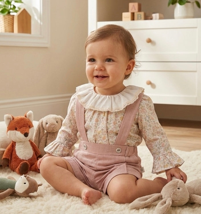 Baby girl 100% cotton 2 pieces  set