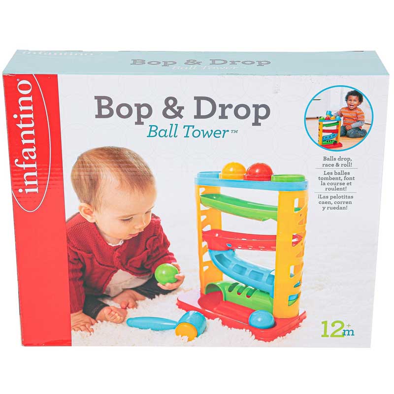 Infantino Bop&Drop Ball Tower 12m+