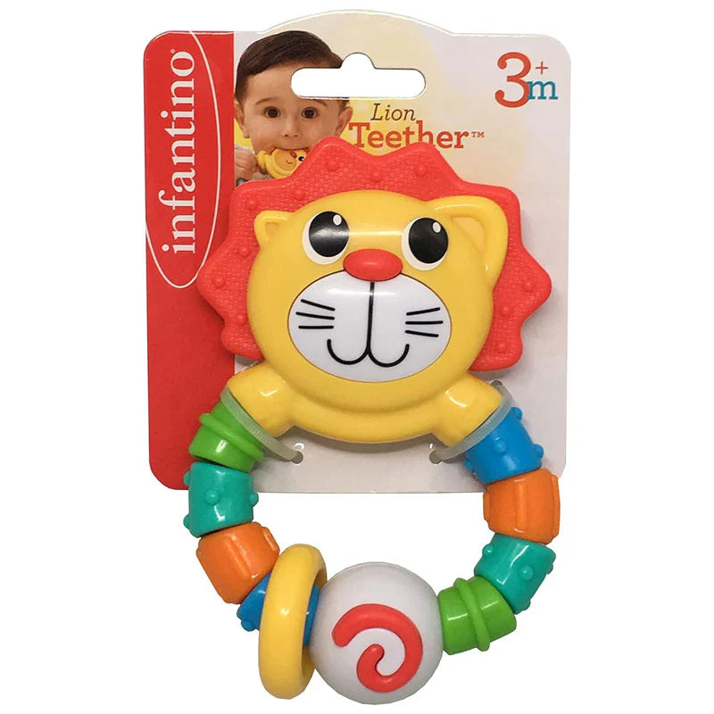 Infantino Lion Teether 3m+