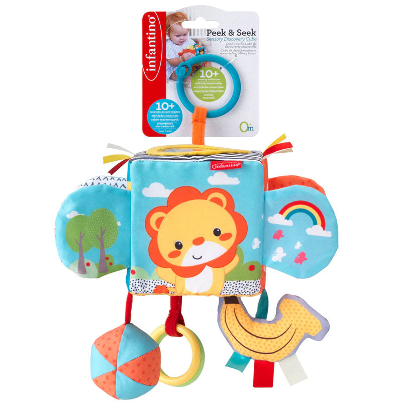 Infantino Peek&Seek Sensory Discovery Cube