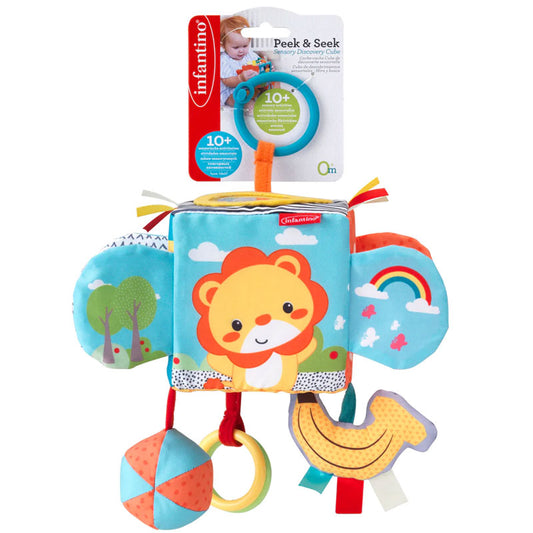 Infantino Peek&Seek Sensory Discovery Cube